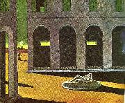 giorgio de chirico place d italie oil